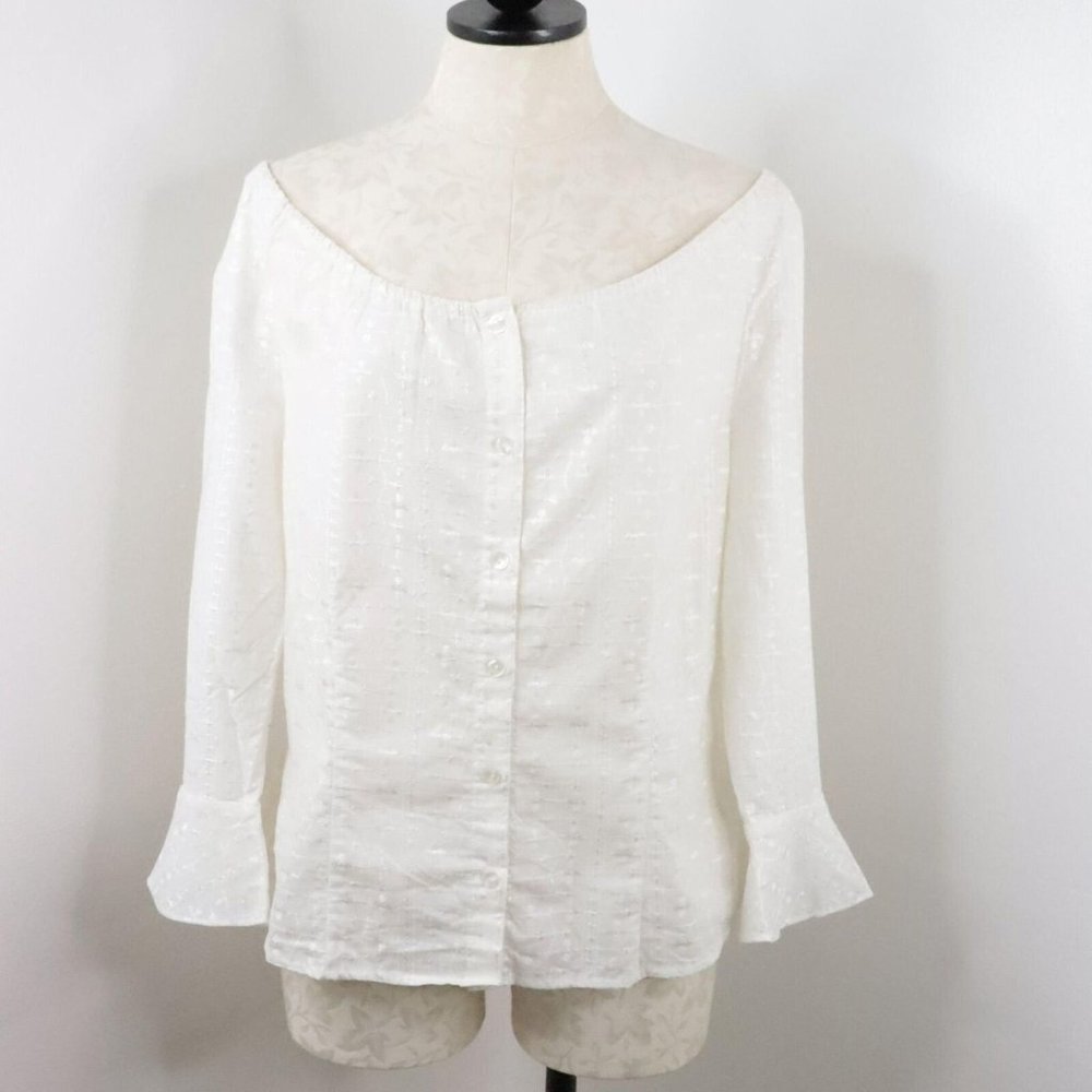 Nine & Co. White Blouse